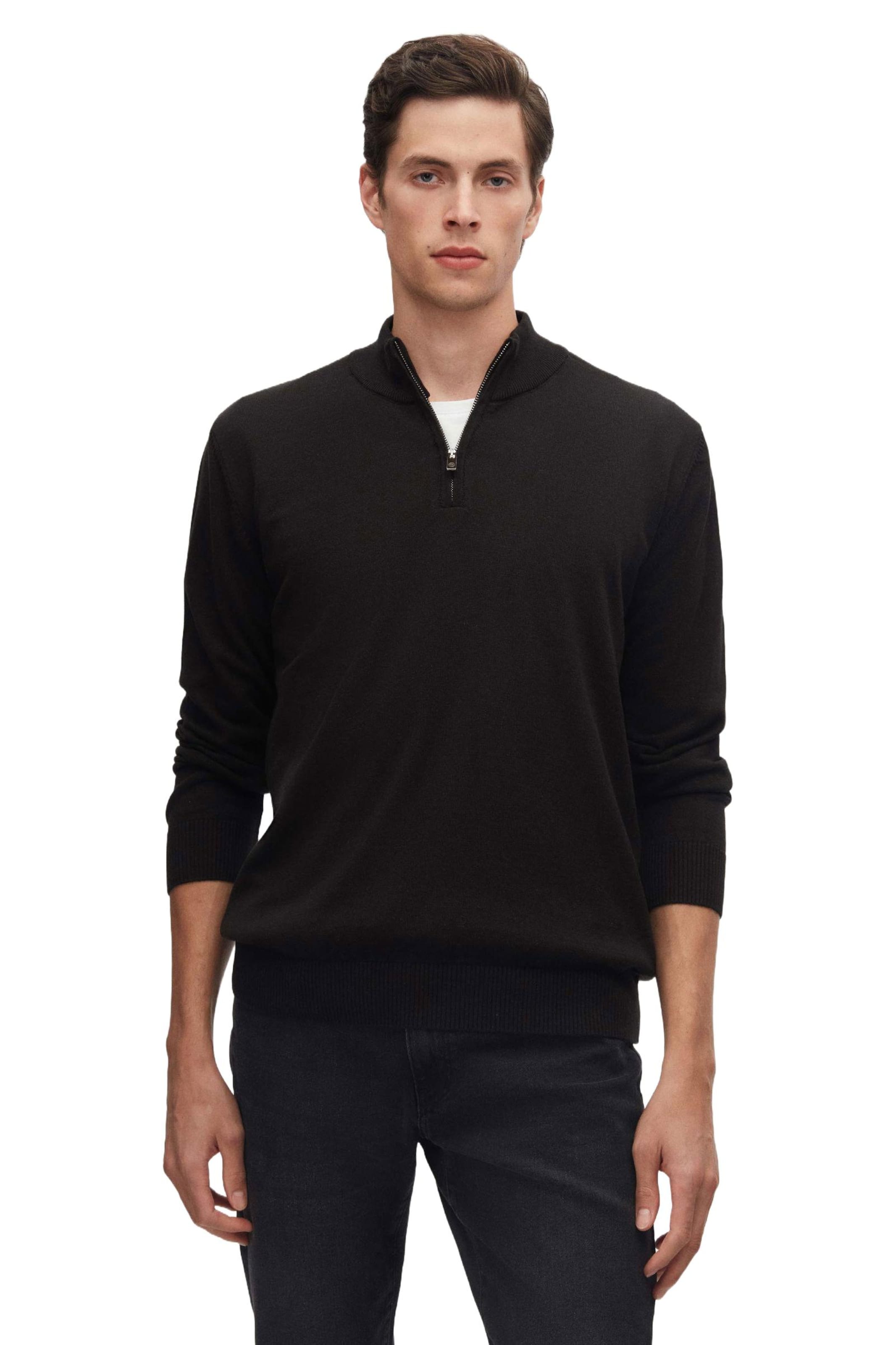 D’S Damat Trui in Zwart: voorkant