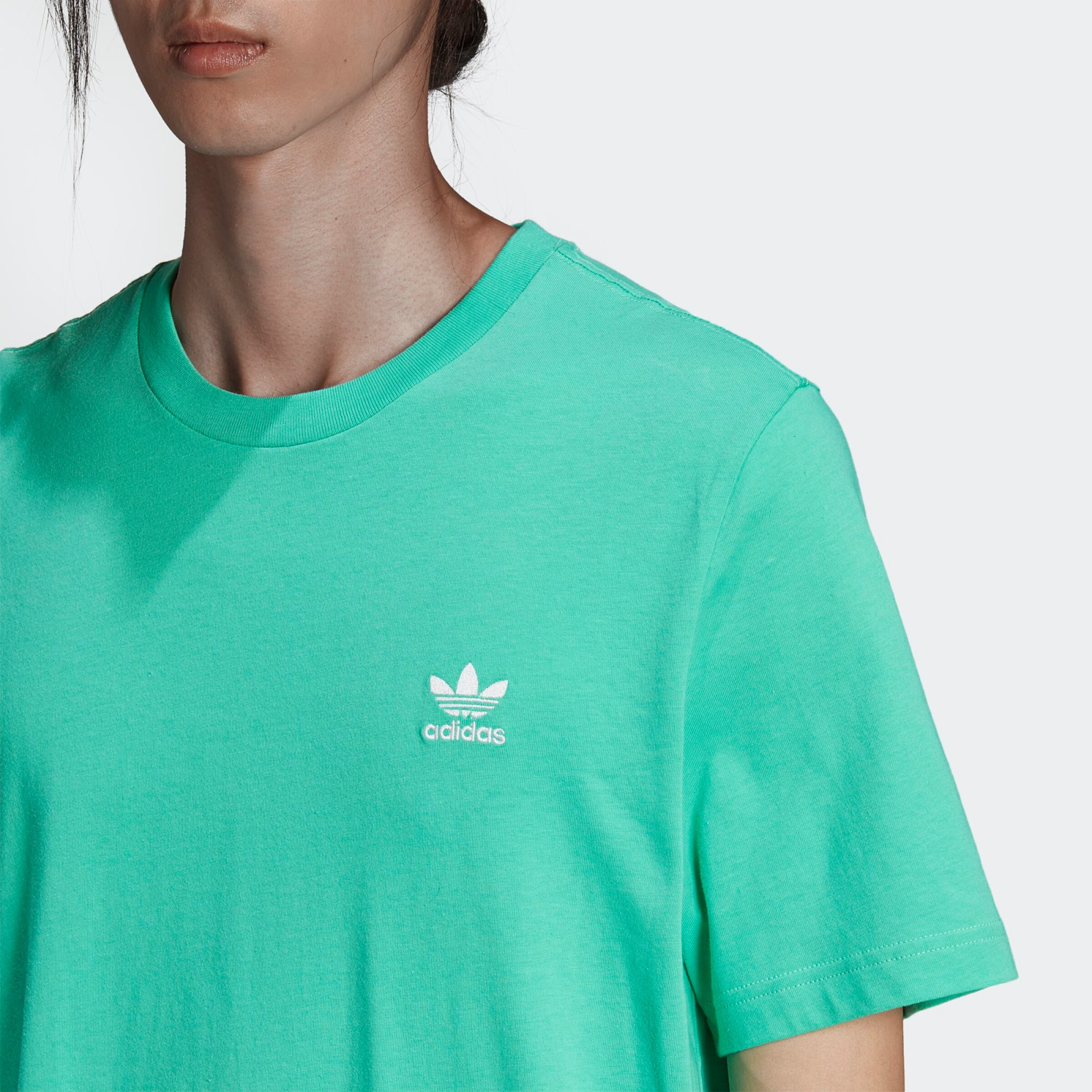 Männer Shirts ADIDAS ORIGINALS T-Shirt in Grün - BI74447 Männer Shirts ADIDAS ORIGINALS T-Shirt in Grün - BI74447