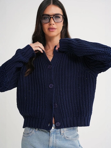 Cardigan MixRay en bleu