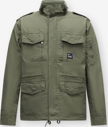 Vintage Industries Between-season jacket 'Cranford' in Green: front