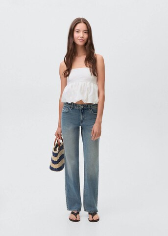MANGO TEEN Regular Jeans 'Dirty' in Blue
