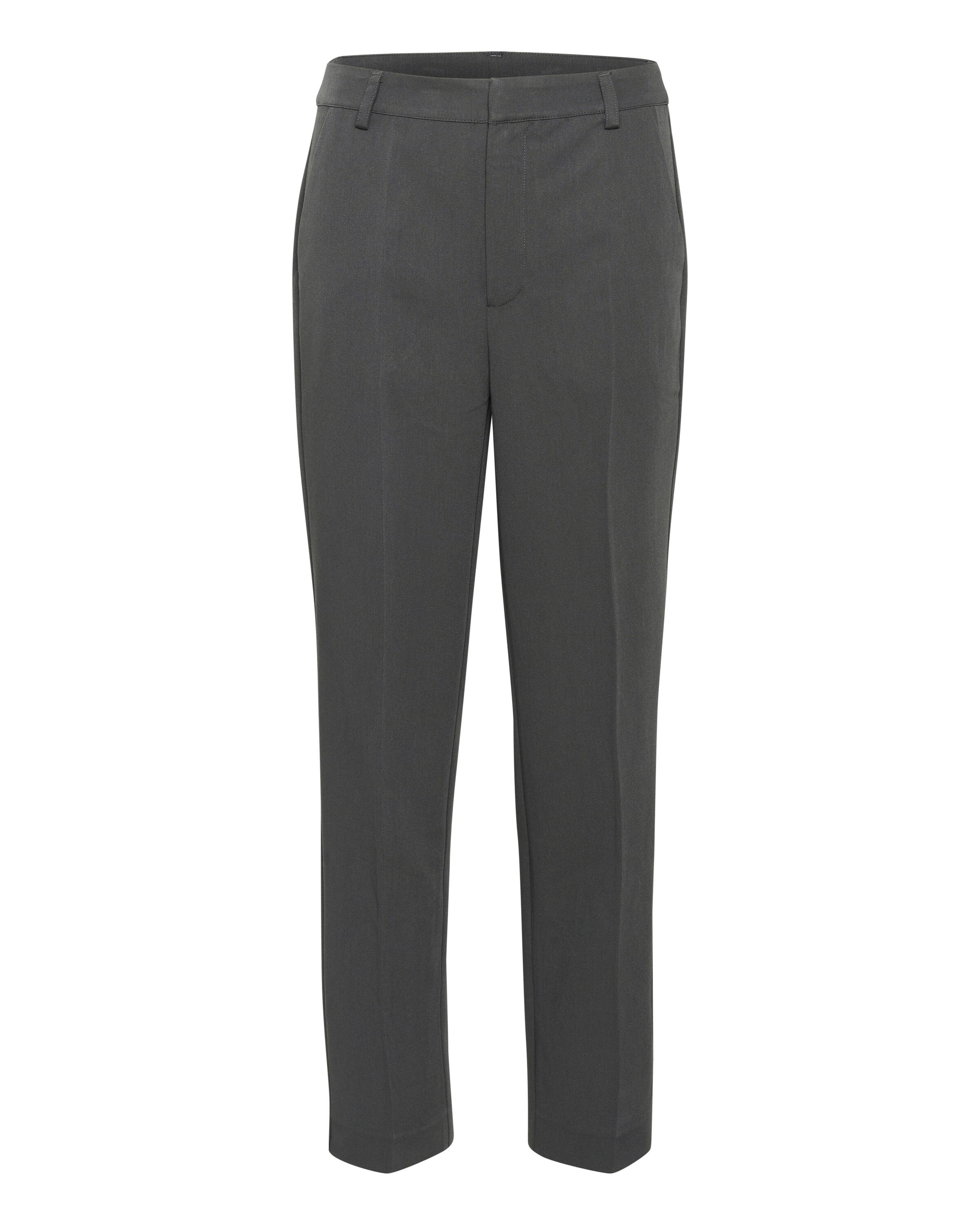 Kaffe Regular Pleated Pants 'Sakura' in Black: front