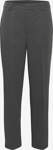 Kaffe Trousers with creases 'Sakura' in Black: front