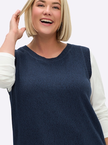 SHEEGO Pullunder in Blau