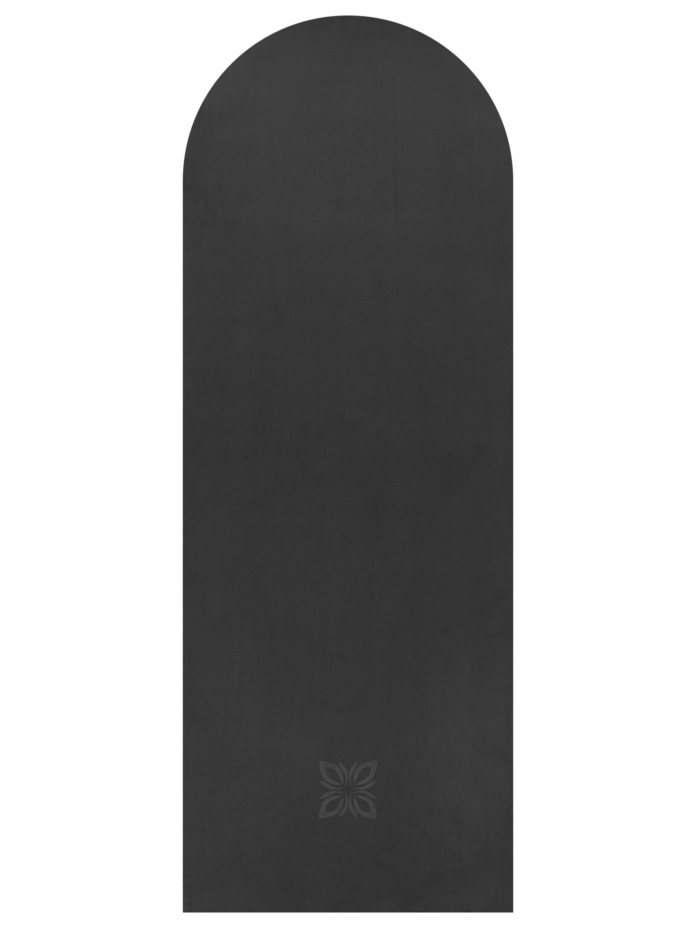 OMNANA Mat 'JETSET™' in Black: front