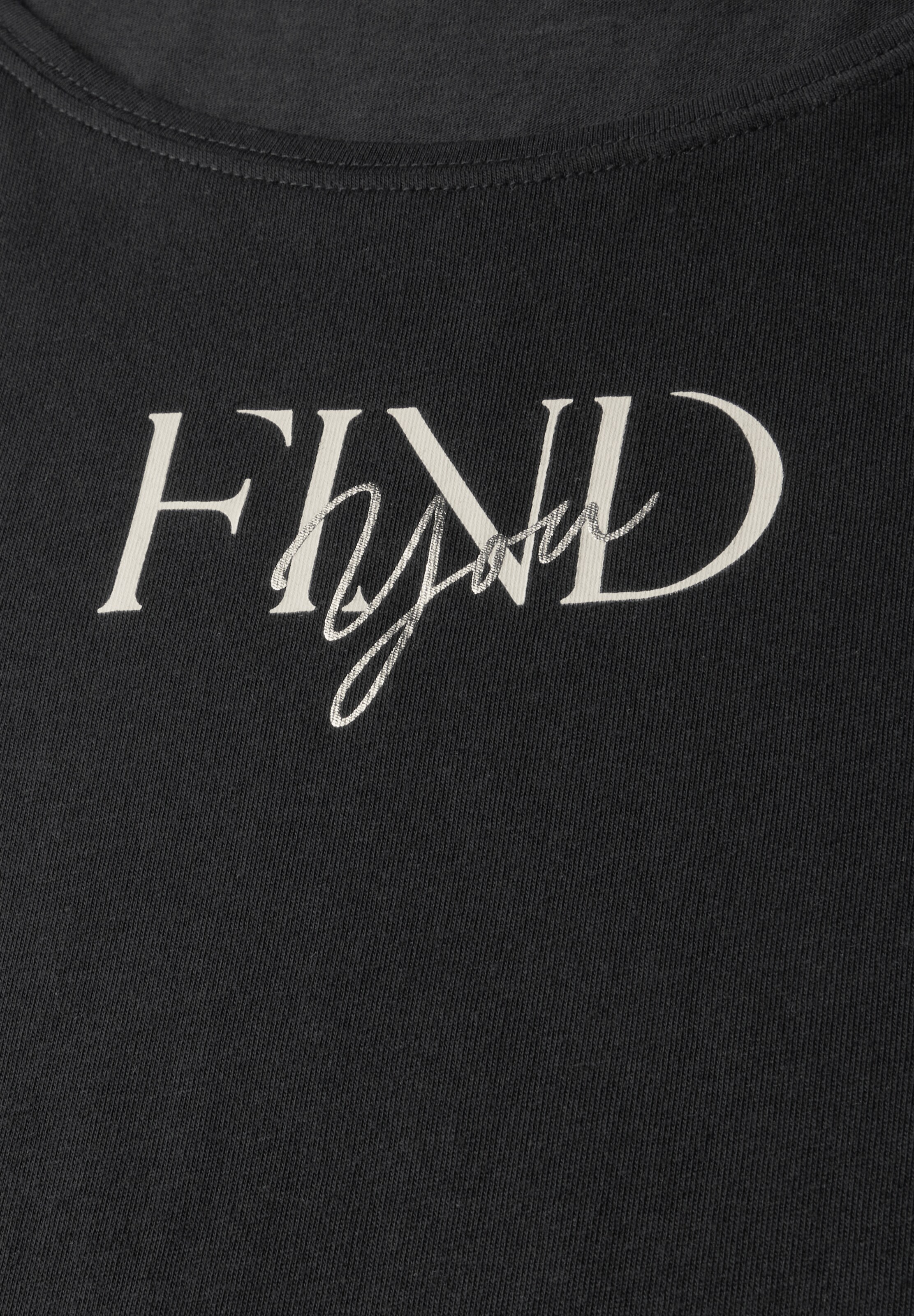 STREET ONE Shirt in Black