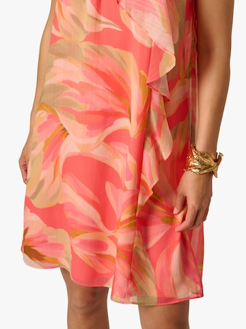 Adrianna Papell Summer dress 'Halter Trapeze Dress' in Orange