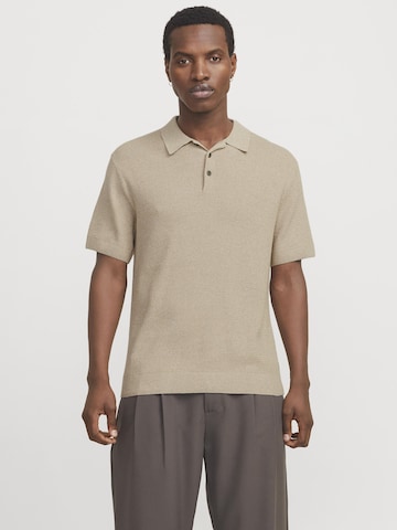 JACK & JONES Pullover in Beige: Vorderseite