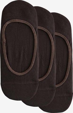 Chaussure basse Next en marron : devant