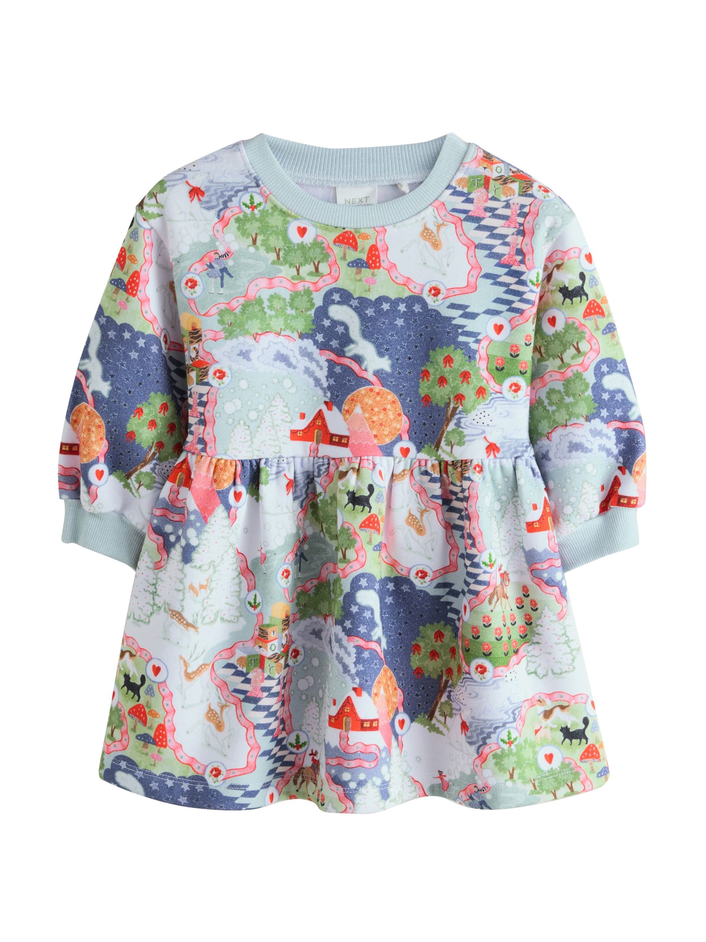 Next Dress in Blue: front