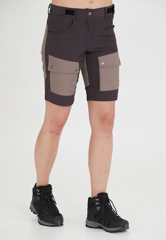 Whistler Regular Workout Pants 'LARA' in Grey: front
