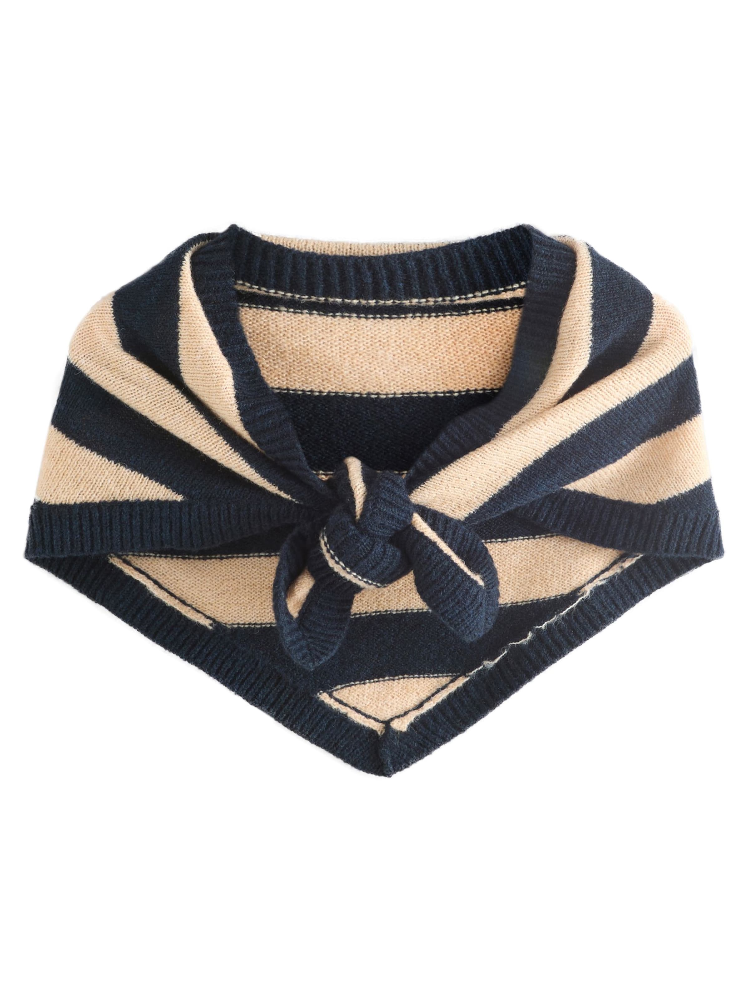 Next Schal in Blau: Vorderseite