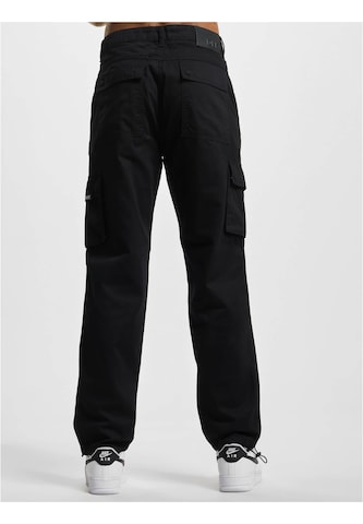 Loosefit Pantalon cargo DEF en noir