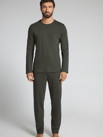 IUMAN Intimissimi Long Pajamas in Green: front