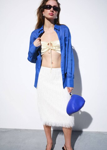 MANGO Bluse 'Jag' in Blau