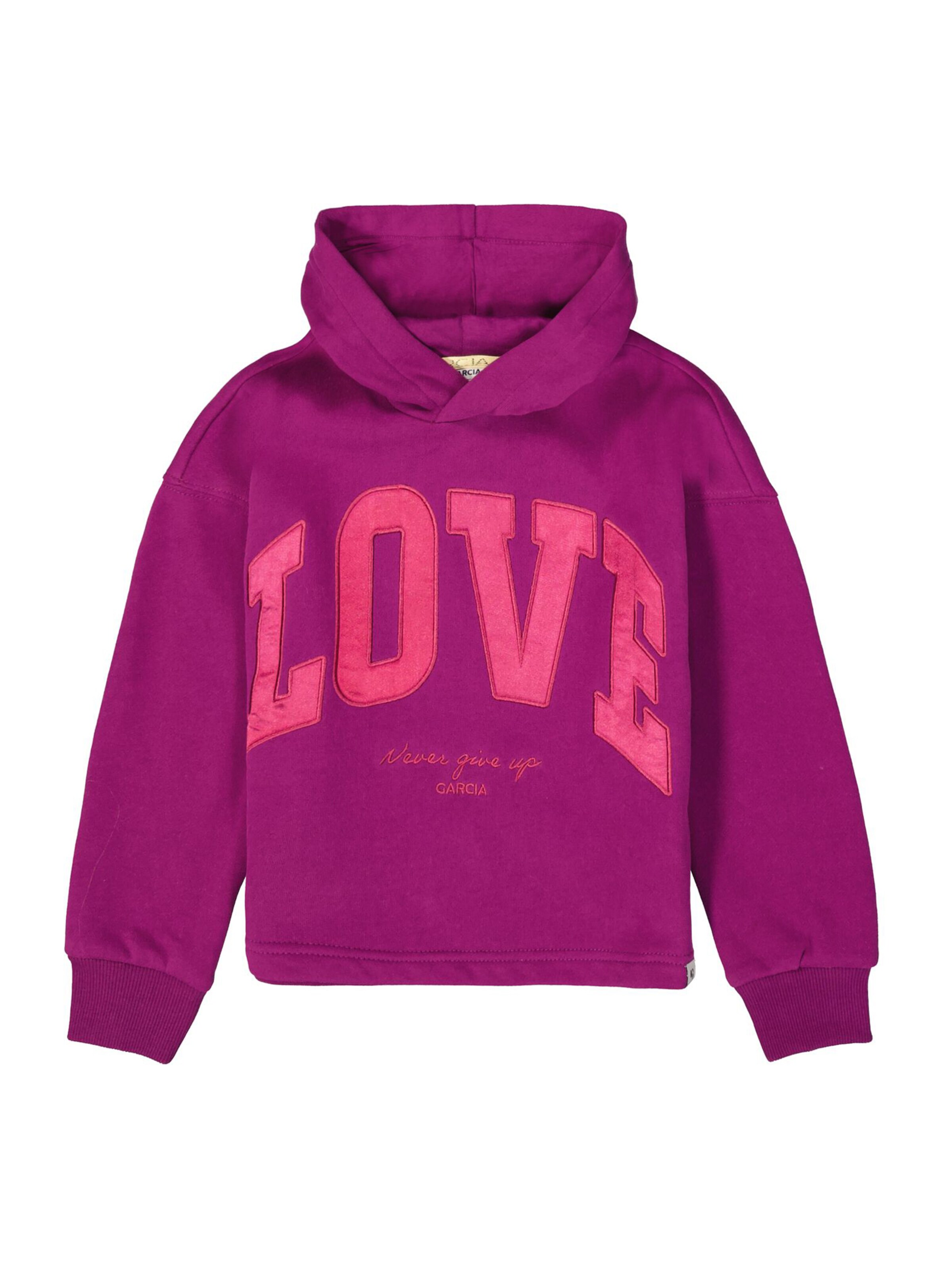 Felpa di GARCIA in lilla: frontale