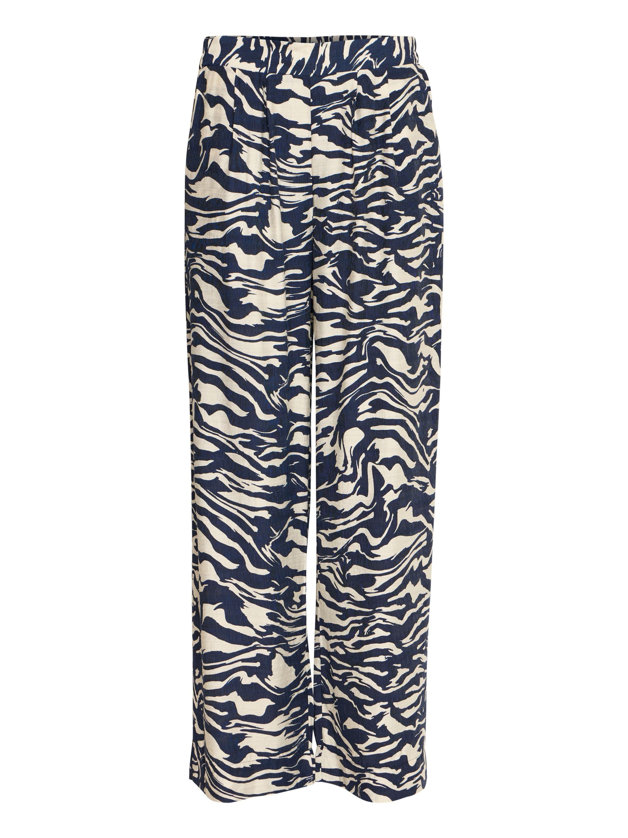 Fransa Loosefit Hose 'Ariana' in Blau: Vorderseite