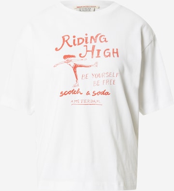 SCOTCH & SODA Shirt in White: front