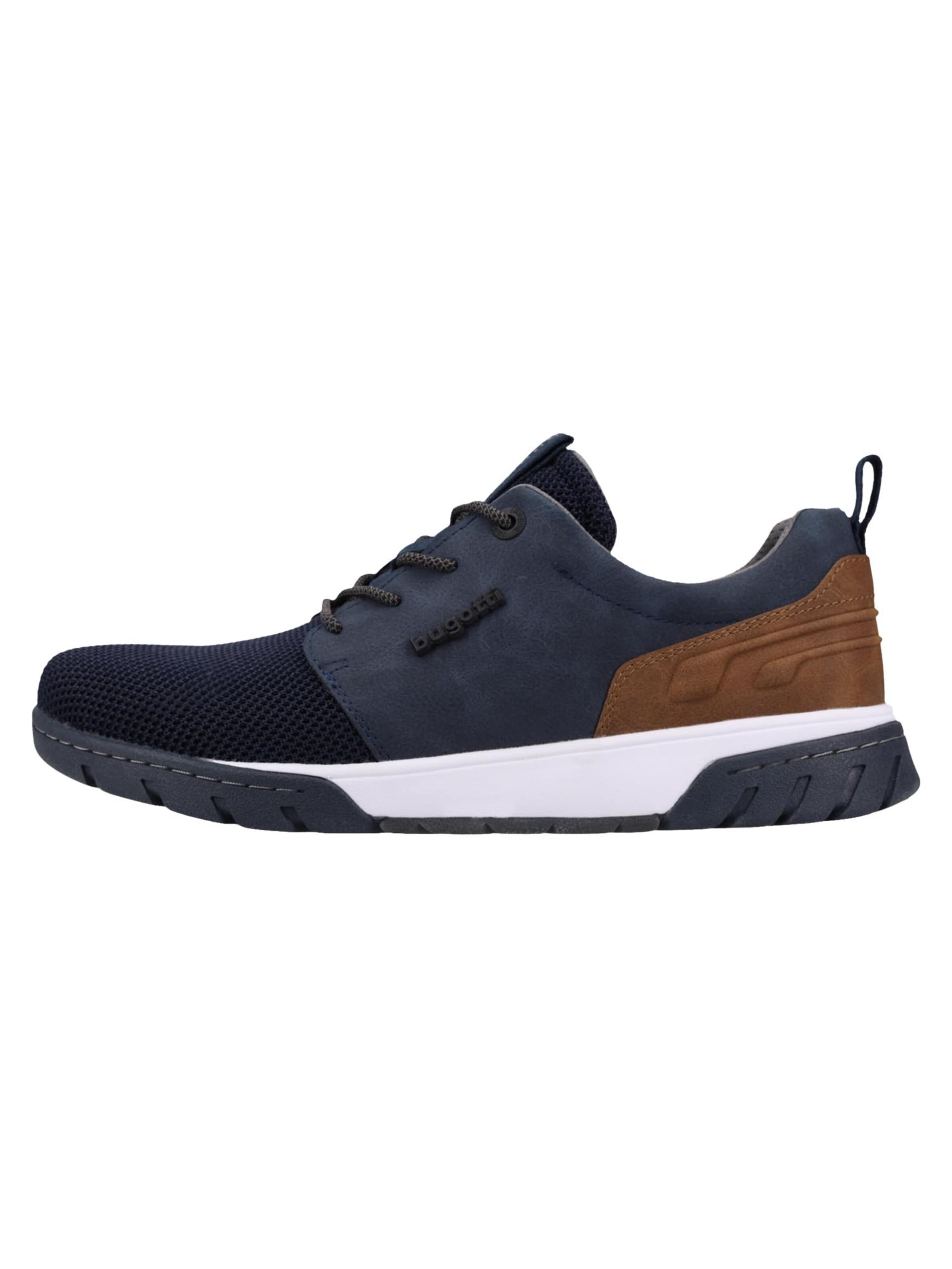 bugatti Sneakers laag 'Basic' in Blauw: voorkant