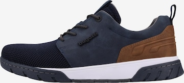 bugatti Platform trainers 'Basic' in Blue: front
