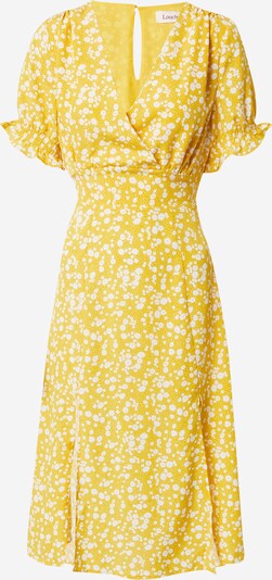 Louche Dress 'CORINA' in Mustard / White, Item view