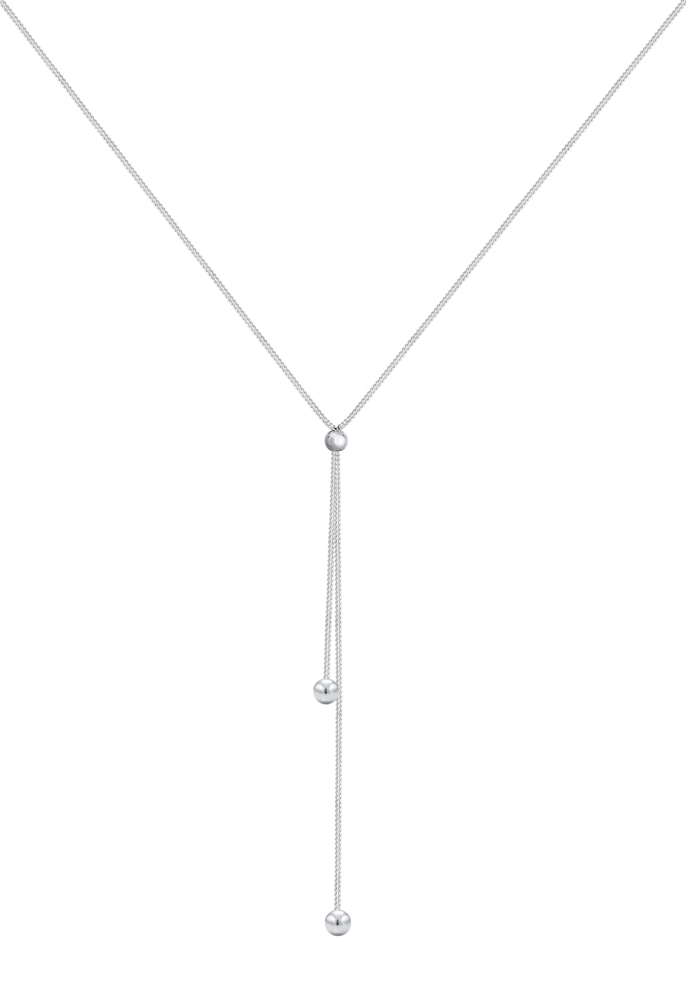 ELLI Lánc - ezüst: elől