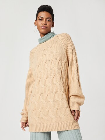 Pullover 'Mistletoe' di florence by mills exclusive for ABOUT YOU in beige: frontale