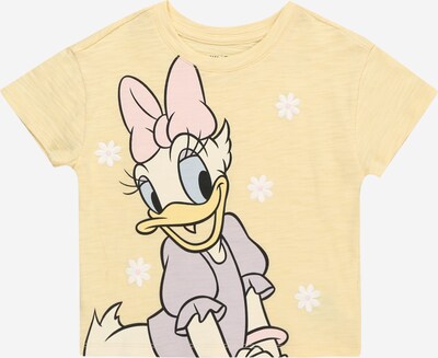 GAP Camiseta 'BETTER' en amarillo claro / lila pastel / rosa claro, Vista del producto
