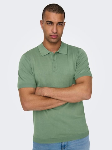 Pull-over Only & Sons en vert