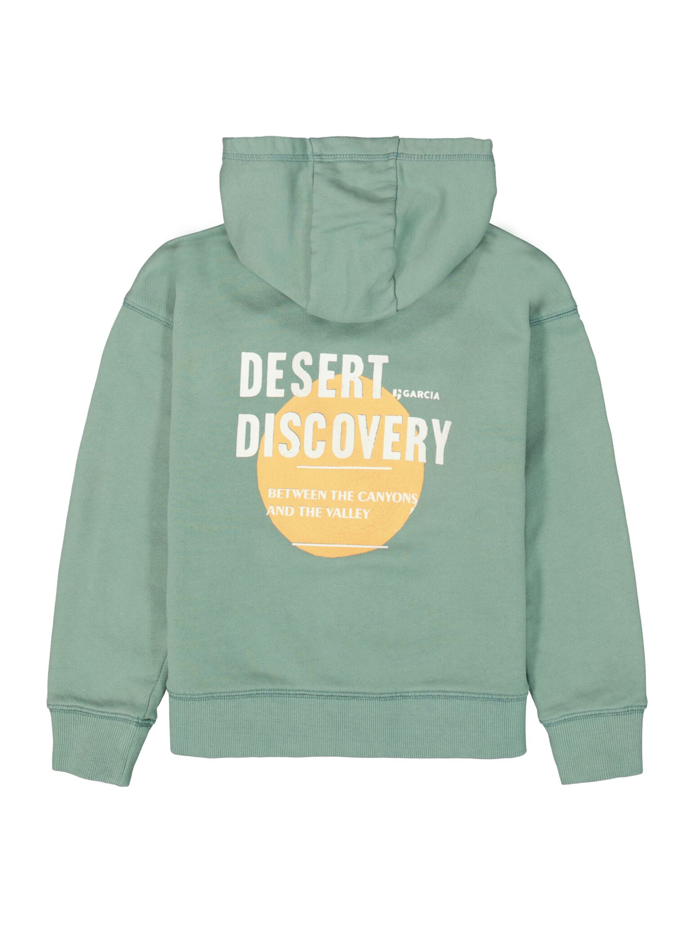 GARCIA Sweat jacket in Green