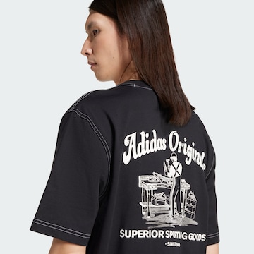 ADIDAS ORIGINALS - Camiseta 'Wabash' en negro