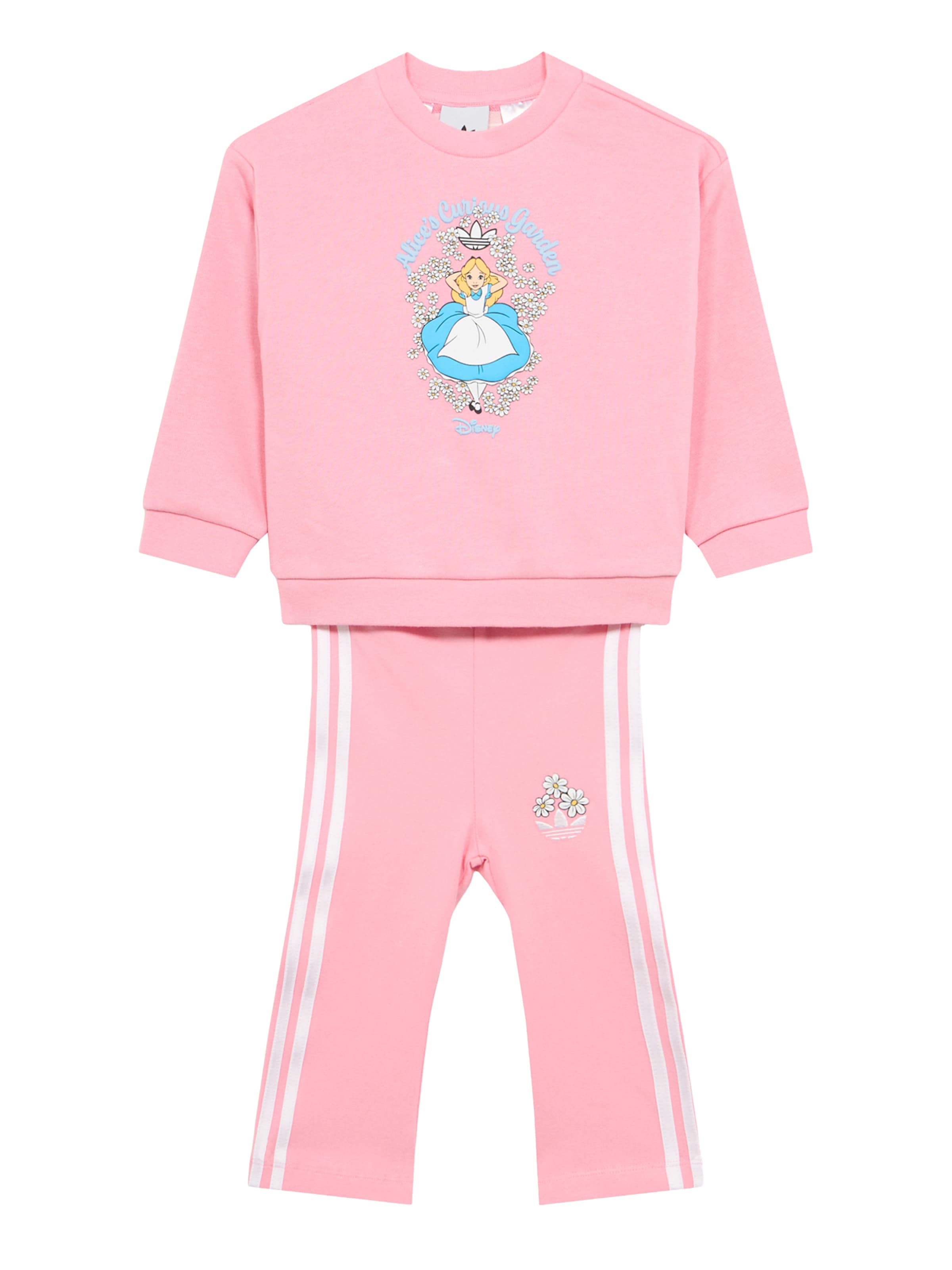 ADIDAS ORIGINALS Костюм для бега в Ярко-розовый: спереди