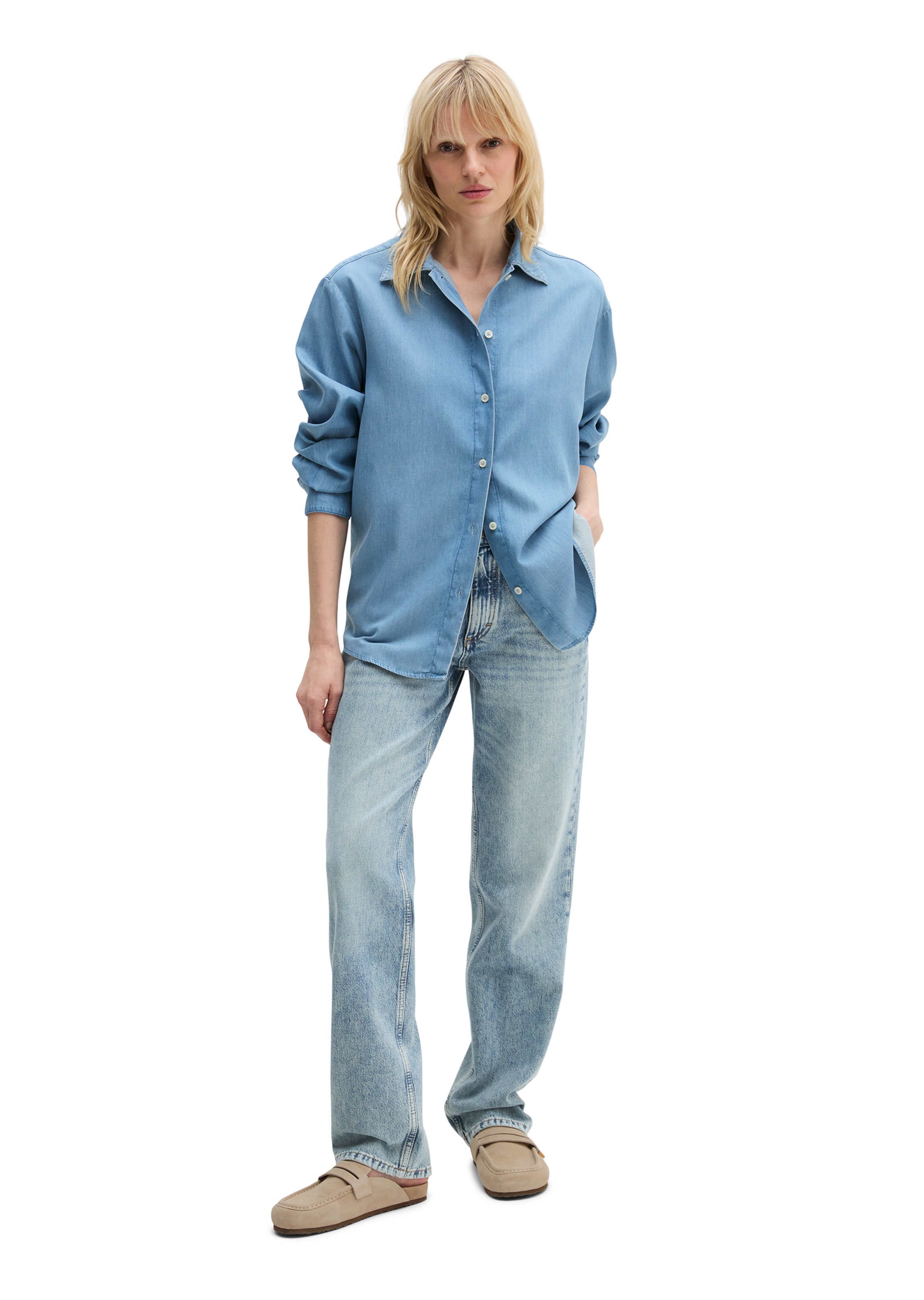 Marc O'Polo Bluse in Blau