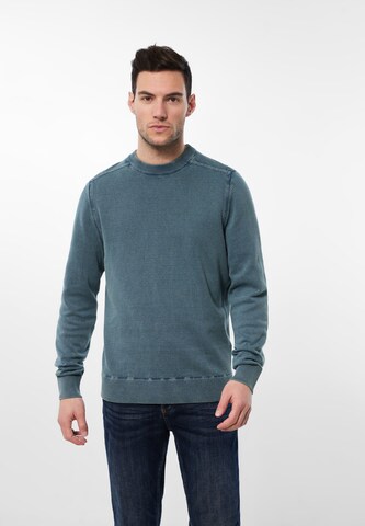 Street One MEN Sweater in Blue: front