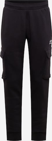 Pantaloni cu buzunare de la ADIDAS ORIGINALS pe negru: față