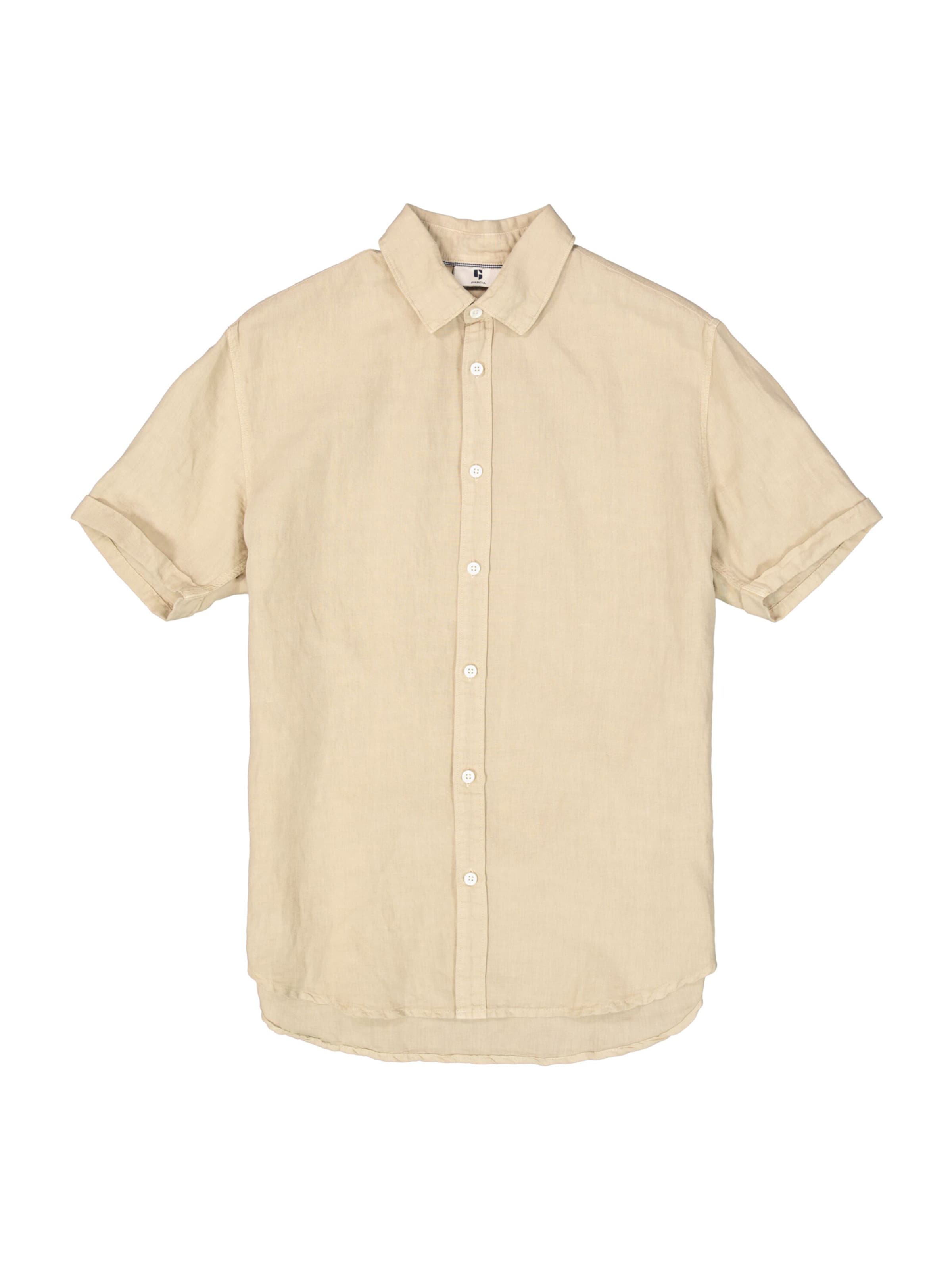 GARCIA Regular Fit Skjorte i beige: forside