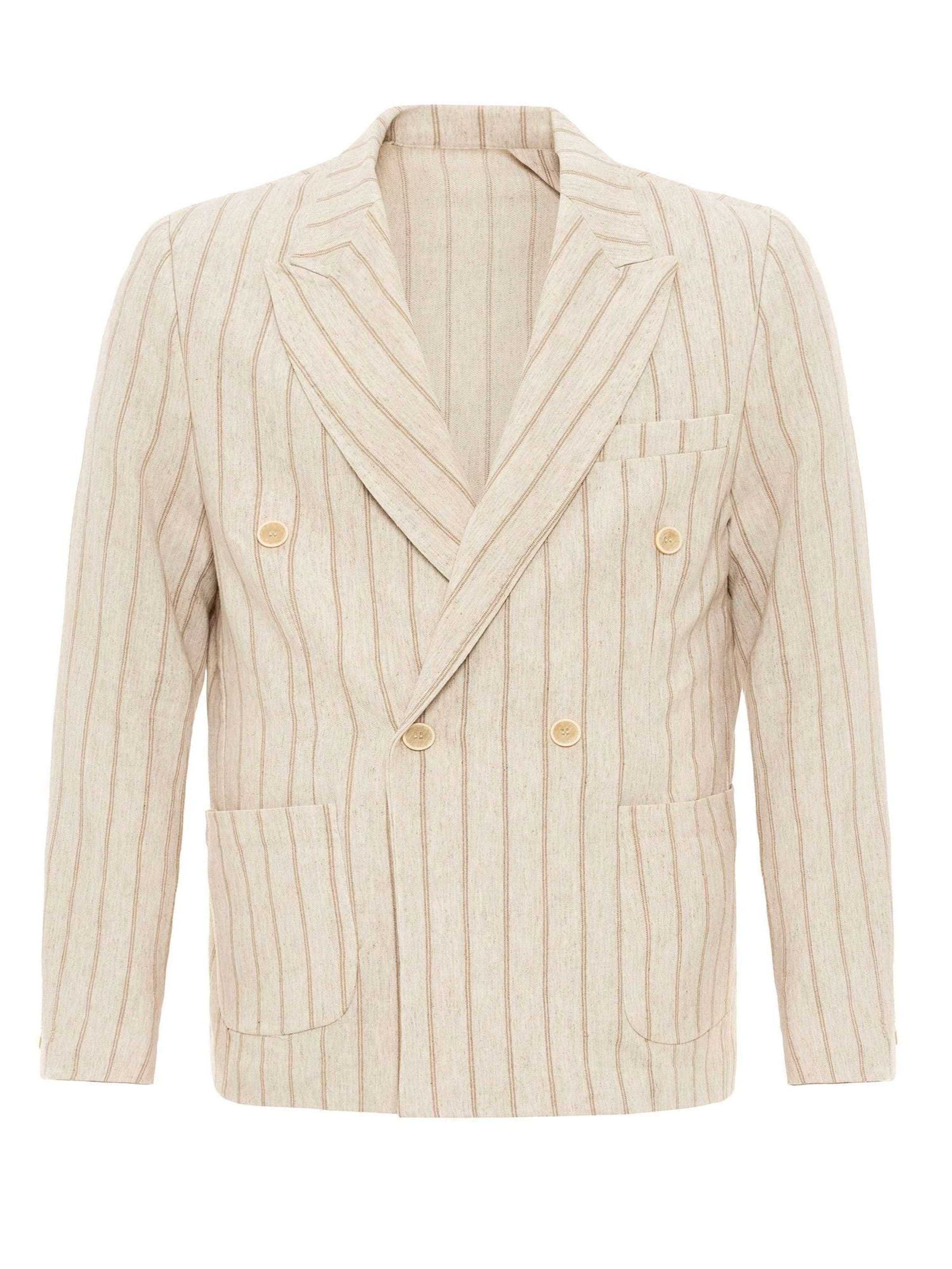 Antioch Средняя посадка Пиджак в Серый: спереди