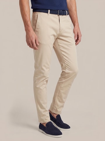 Suitable Regular Chino Pants 'Pico' in Beige