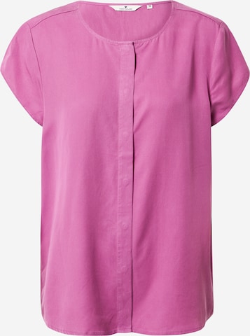 TOM TAILOR Blouse in Purple: front