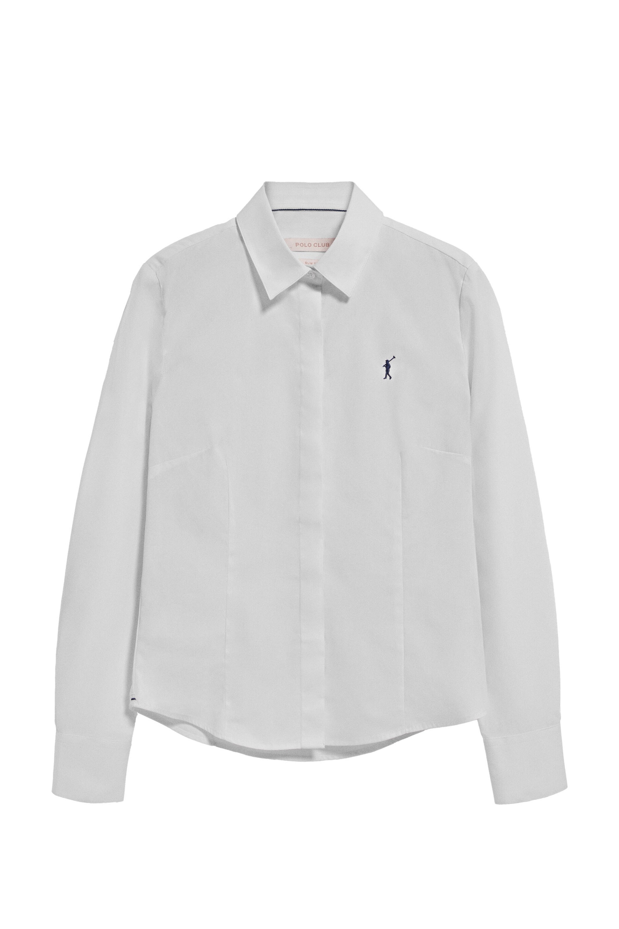 Polo Club Bluse in Weiß: Vorderseite