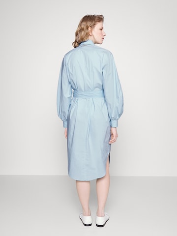 HUGO Kleid 'Kameran' in Blau: Rückseite