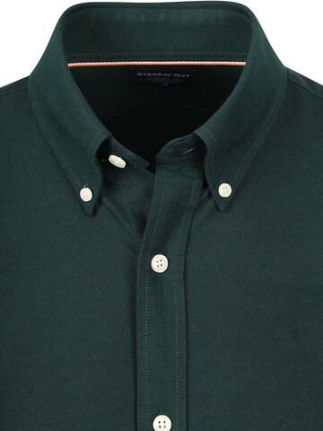 Steppin' out Regular fit Button Up Shirt in Green