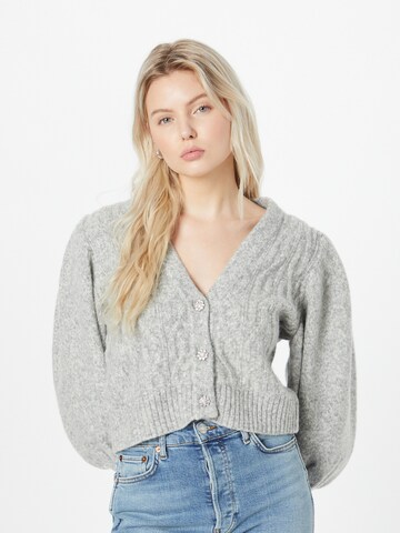 Cardigan 'Viliana' Custommade en gris : devant