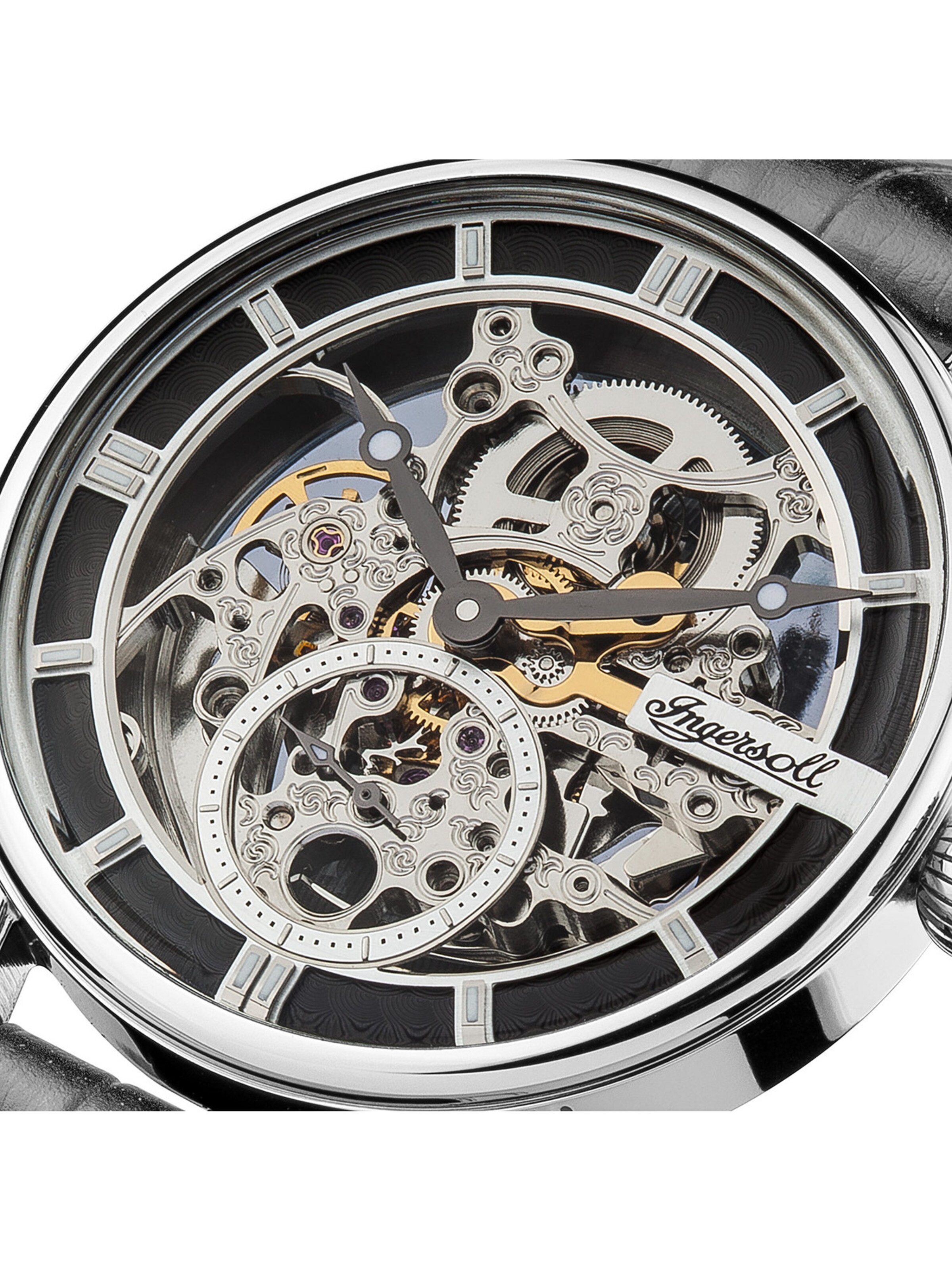 INGERSOLL Analoguhr in Silber