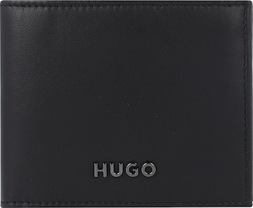 HUGO Plånbok 'Myles' i svart: framsida
