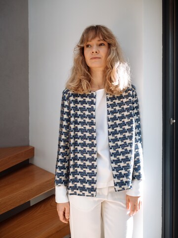 Christine on the clouds - Chaqueta de entretiempo 'Mara Lurex Jacket' en azul