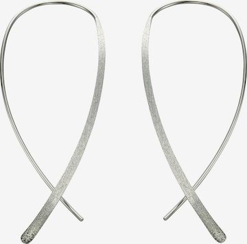 CELESTA Ohrringe in Silber: Vorderseite