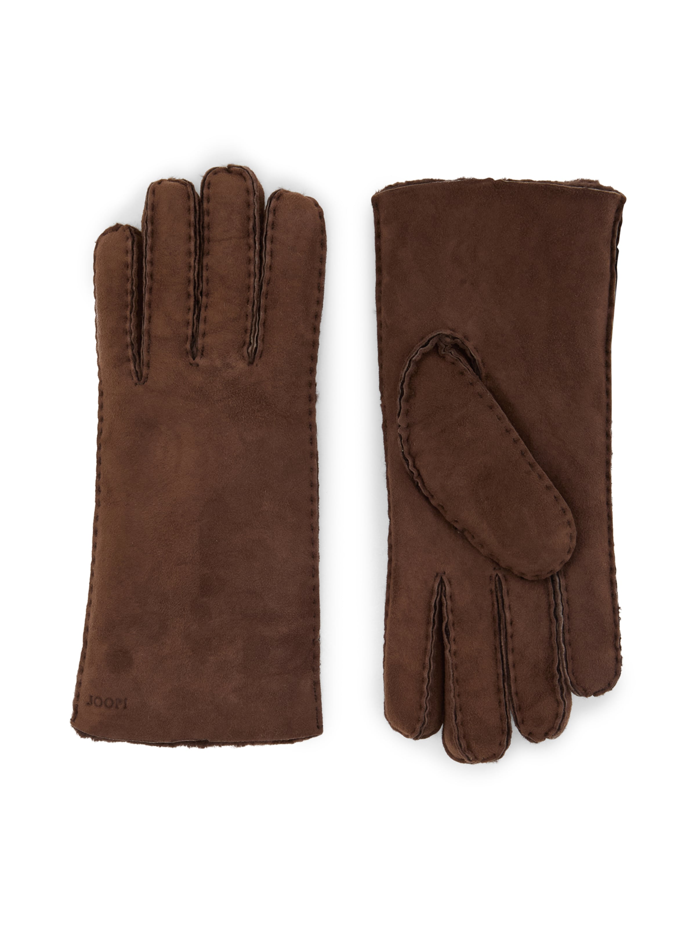 Gants JOOP! en marron : devant