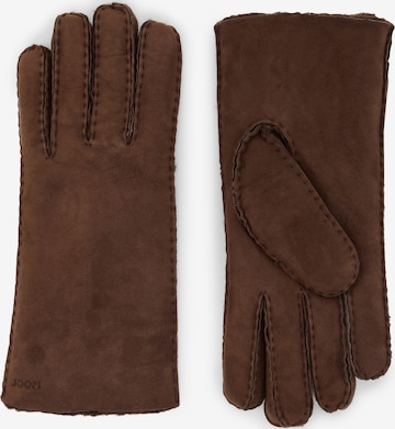 Gants JOOP! en marron : devant