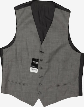 YVES SAINT LAURENT Weste M-L in Grau: Vorderseite